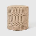 Macrame Pouffe